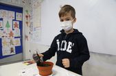 1.Sınıf Öğrencilerimiz Tohum Ekti!