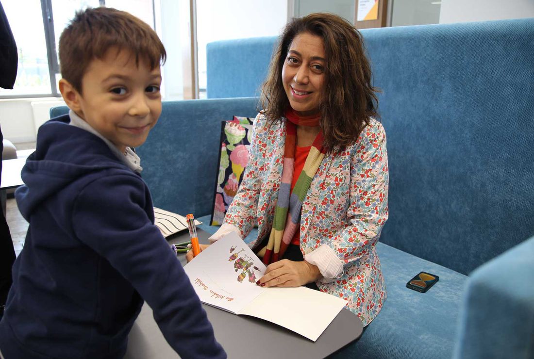 Lili Ve Yedi Cocugu Serisinin Yazari Tulin Kozikoglu Yaratici Yazarlik Kapsaminda Okulumuzdaydi Ide Okullari