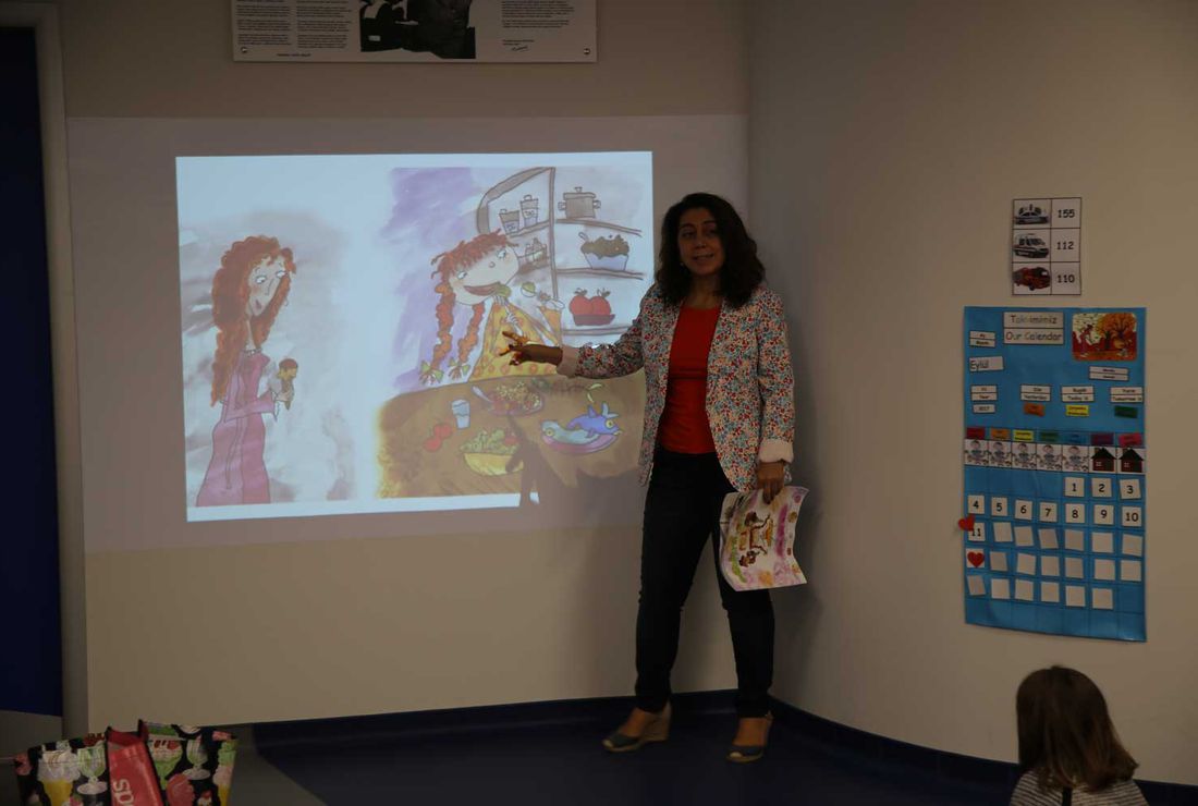 Lili Ve Yedi Cocugu Serisinin Yazari Tulin Kozikoglu Yaratici Yazarlik Kapsaminda Okulumuzdaydi Ide Okullari