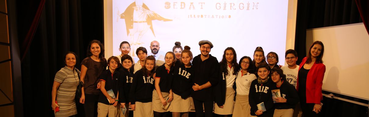 ide’liler İllüstratör Sedat Girgin’le Buluştu.