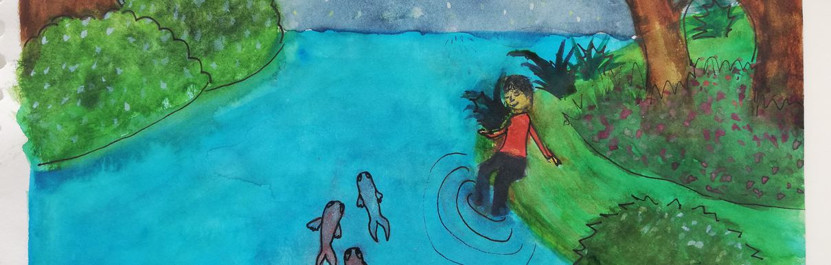 ide öğrencileri, Dünya Sanat Günü “Sanat Pencerem” Sergisi