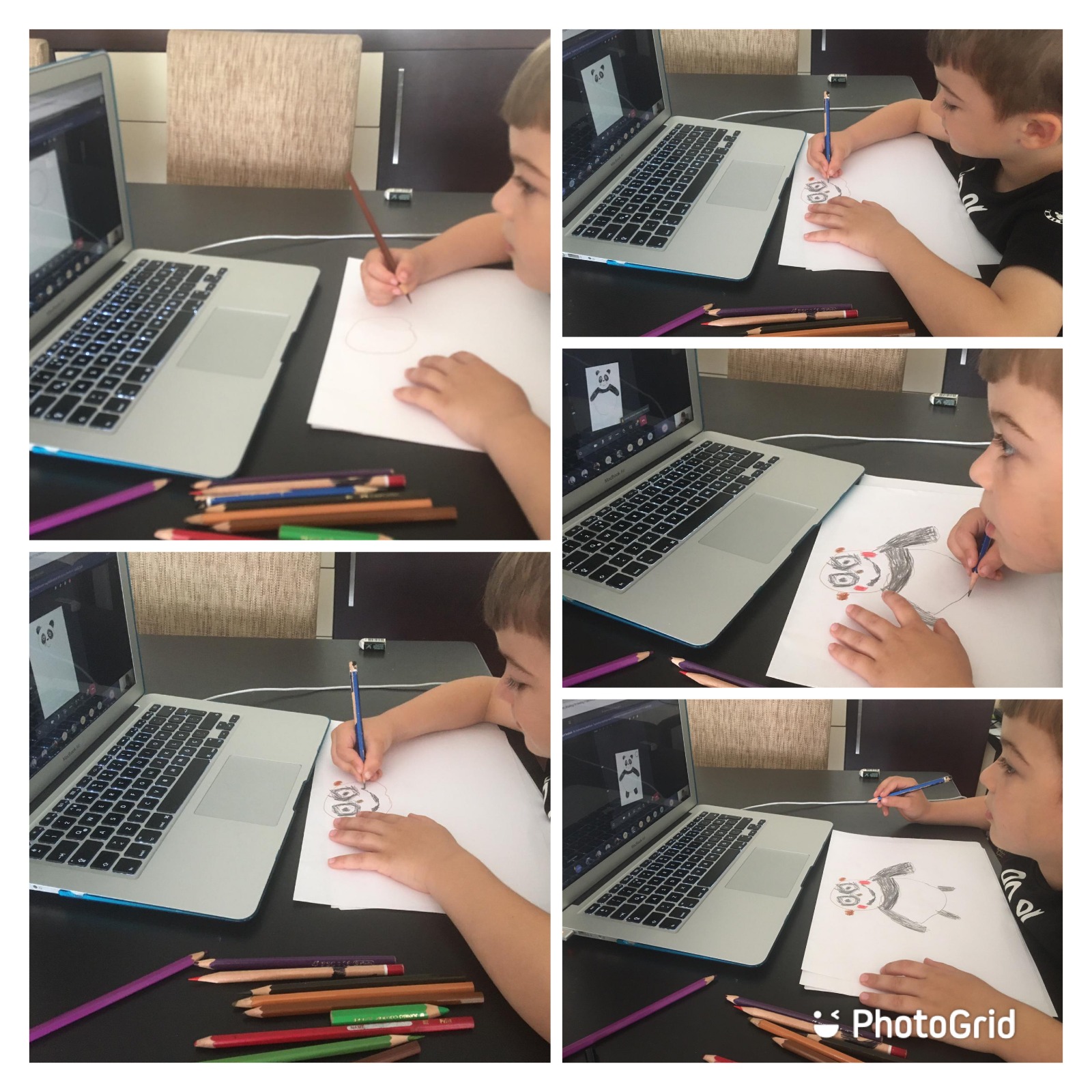 Anaokulu öğrencilerimiz, Çağrı Odabaşı ile Online Okuma ve Çizim Atölyesi”nde!
