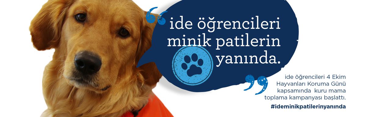 ide Öğrencileri Minik Patilerin Yanında!