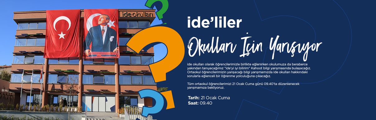 ide’liler Okulları için Yarışıyor