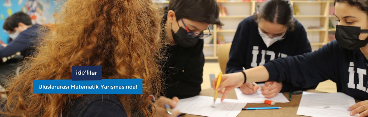 ide'liler uluslararası matematik yarışmasında!