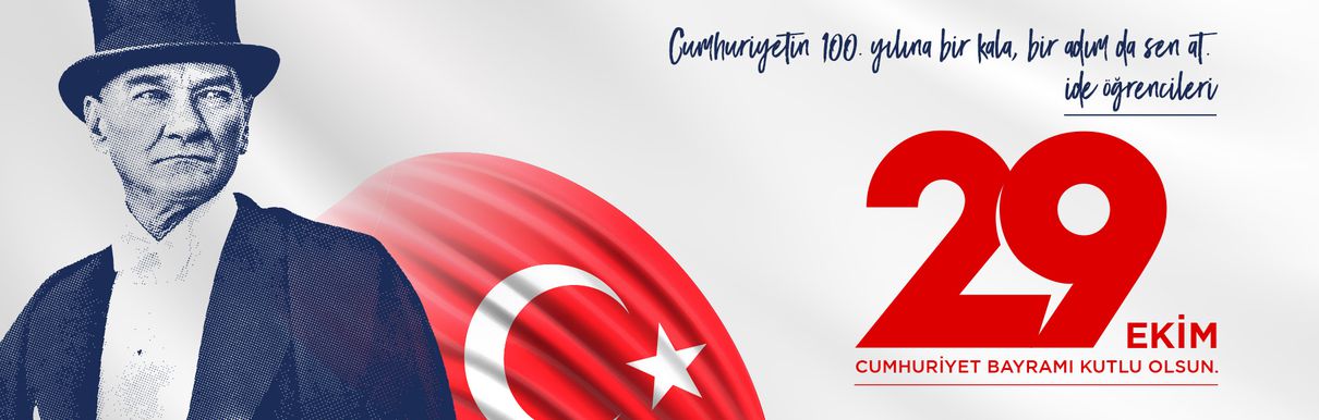 29 Ekim Cumhuriyet Bayramımız Kutlu Olsun!