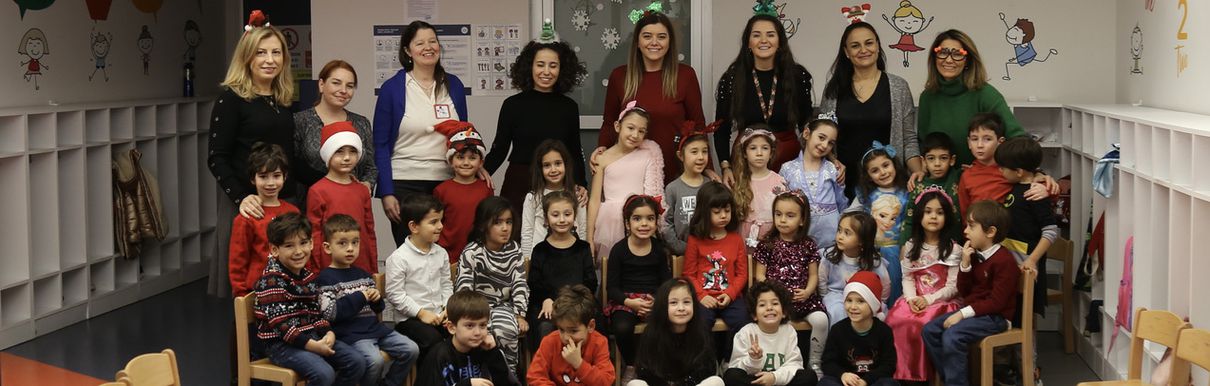 Anaokulu Öğrencilerimiz Yılbaşı Partisinde