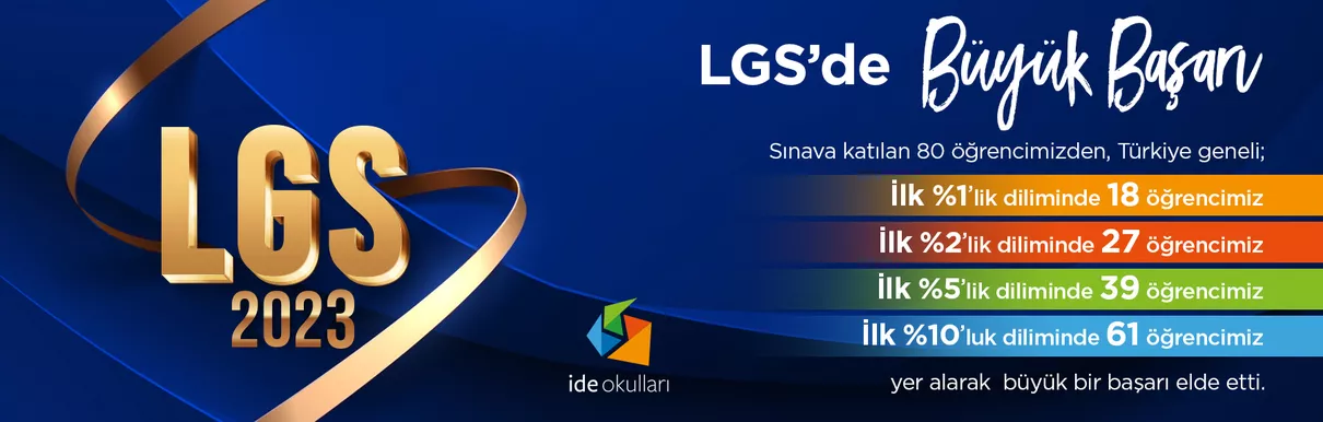 ide Öğrencilerinden LGS’de Büyük Başarı!