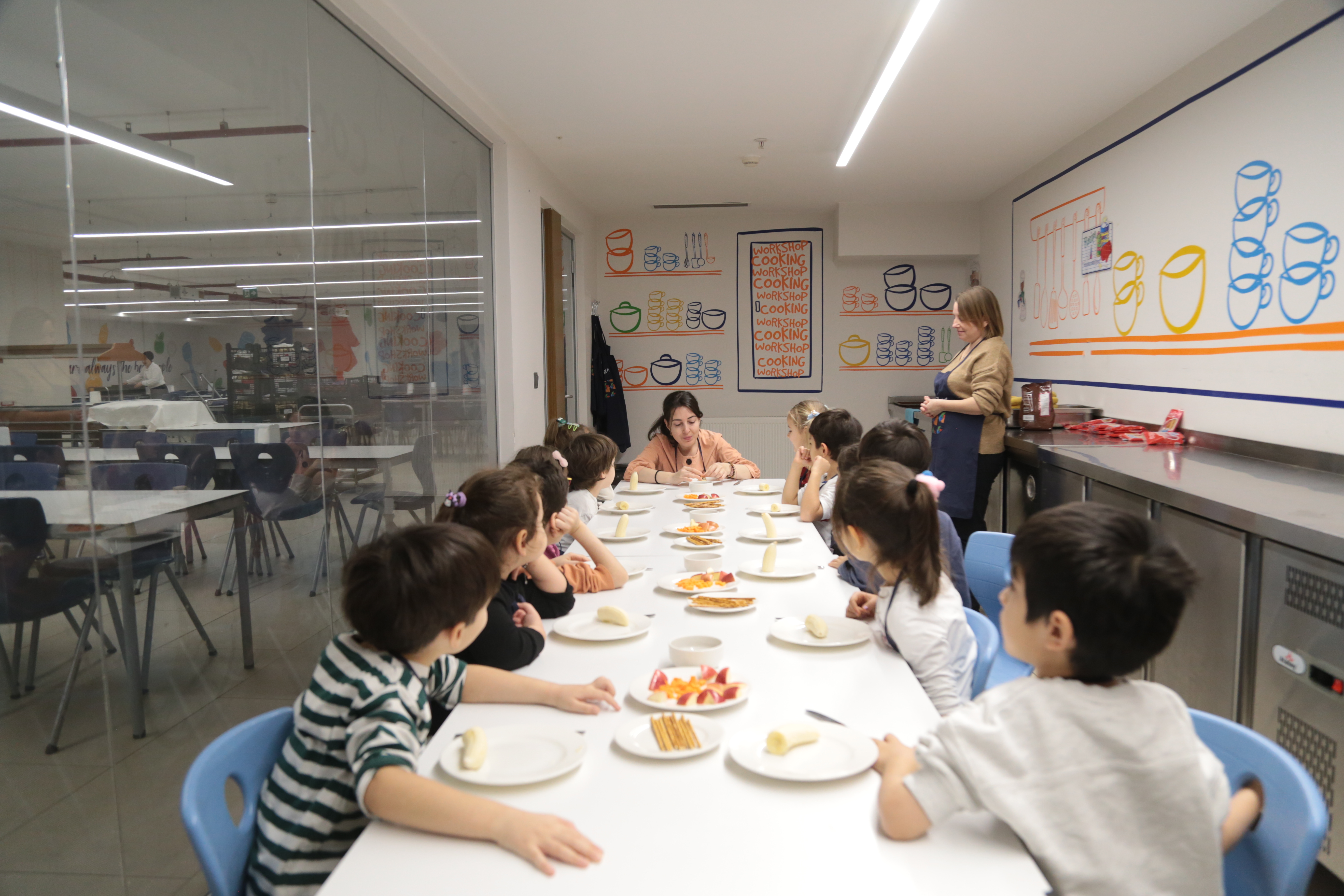 Minik Aşçılardan Tatlı Tasarımlar: Muzdan Kardan Adam