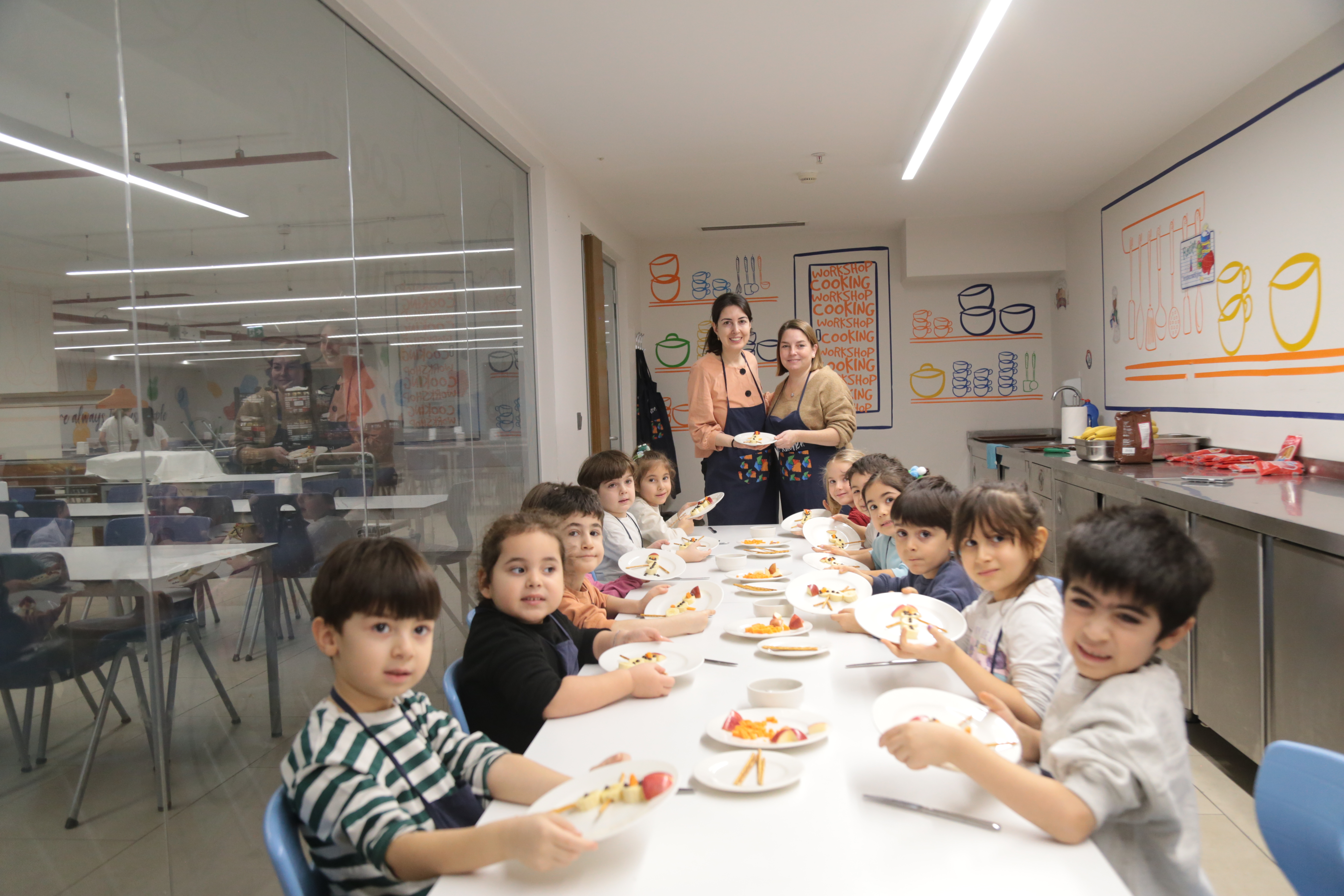 Minik Aşçılardan Tatlı Tasarımlar: Muzdan Kardan Adam