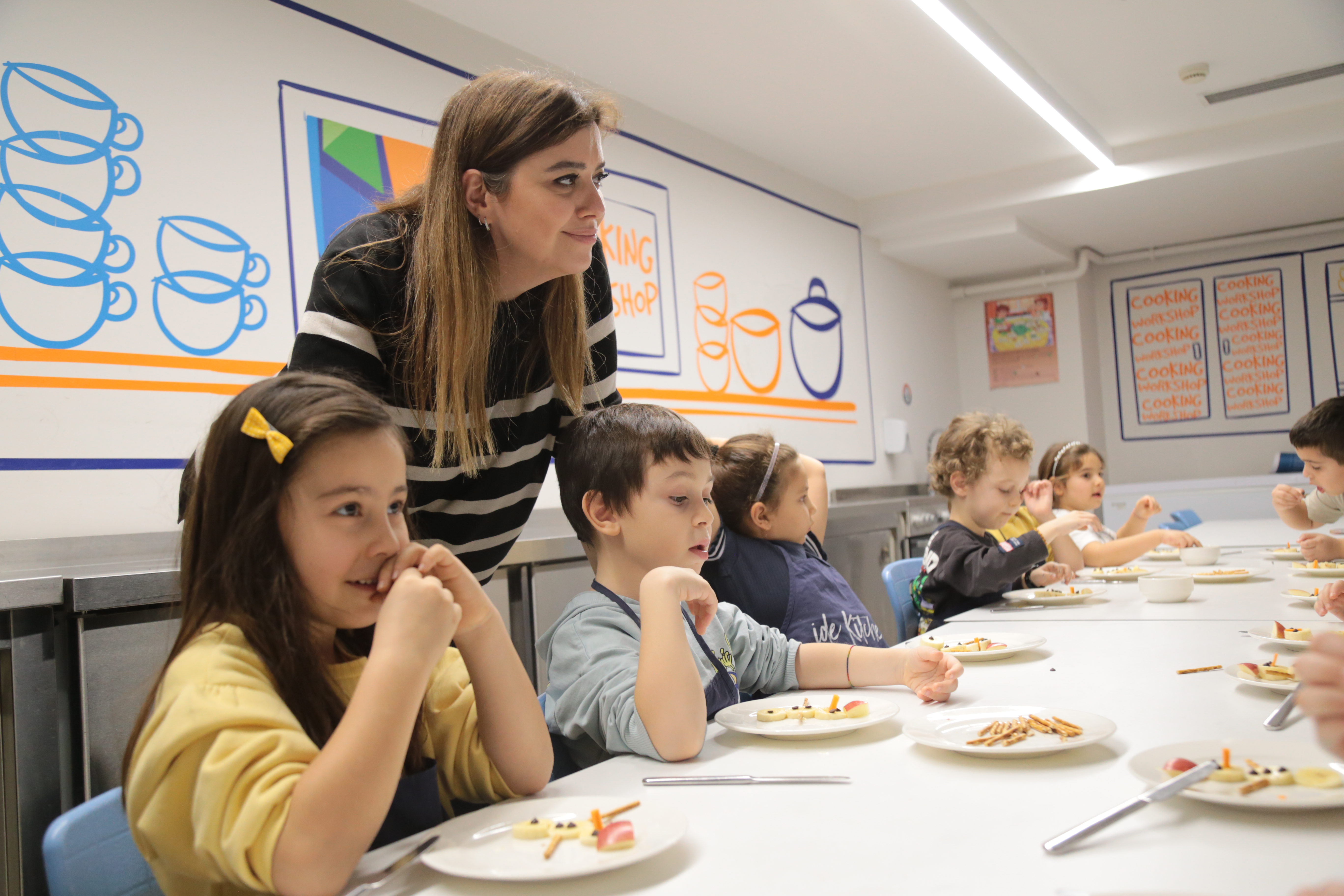 Minik Aşçılardan Tatlı Tasarımlar: Muzdan Kardan Adam