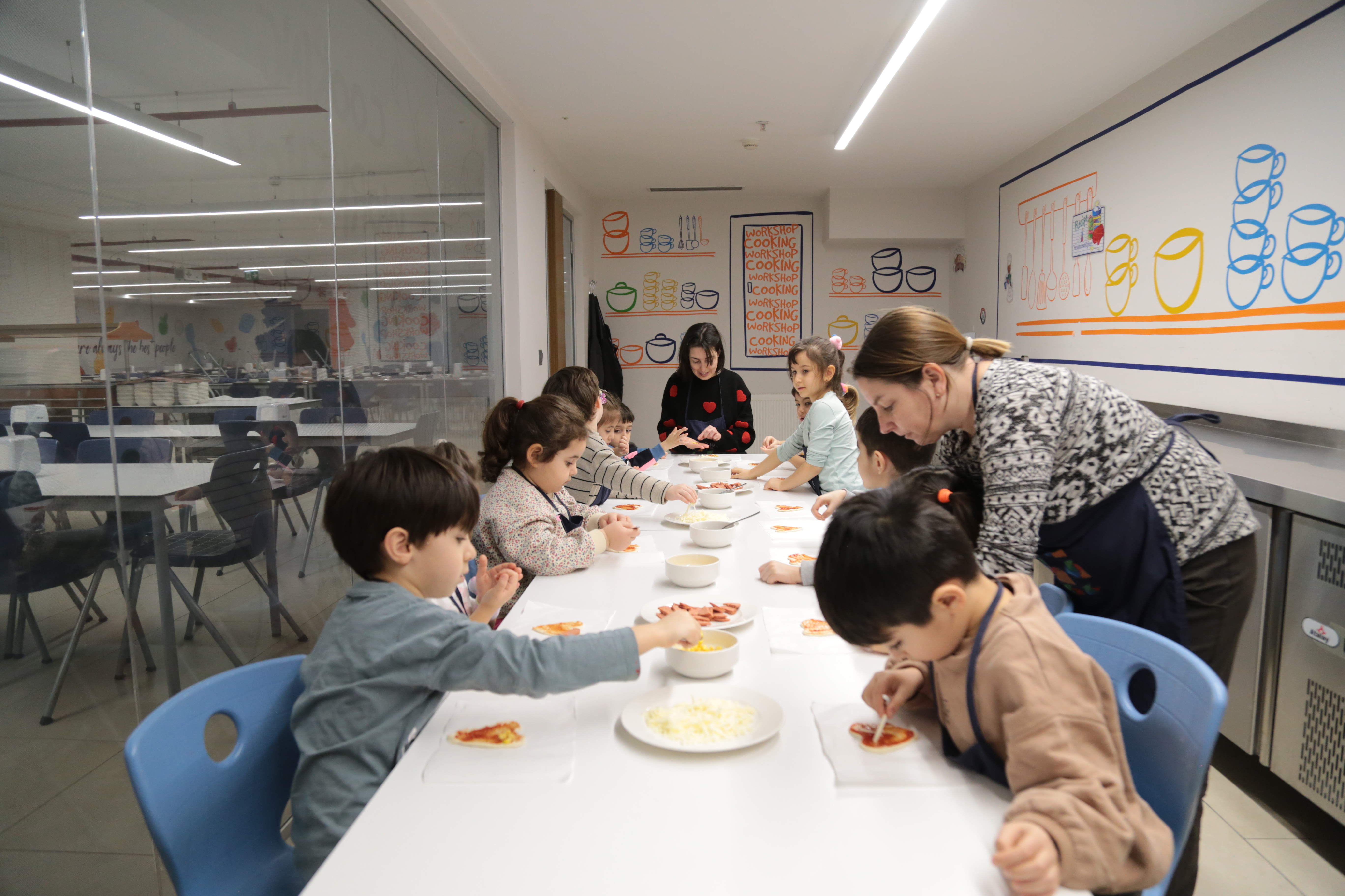 ide Mutfak Atölyesinde Sevgi Dolu Lezzet: Kalpli Pizzalar