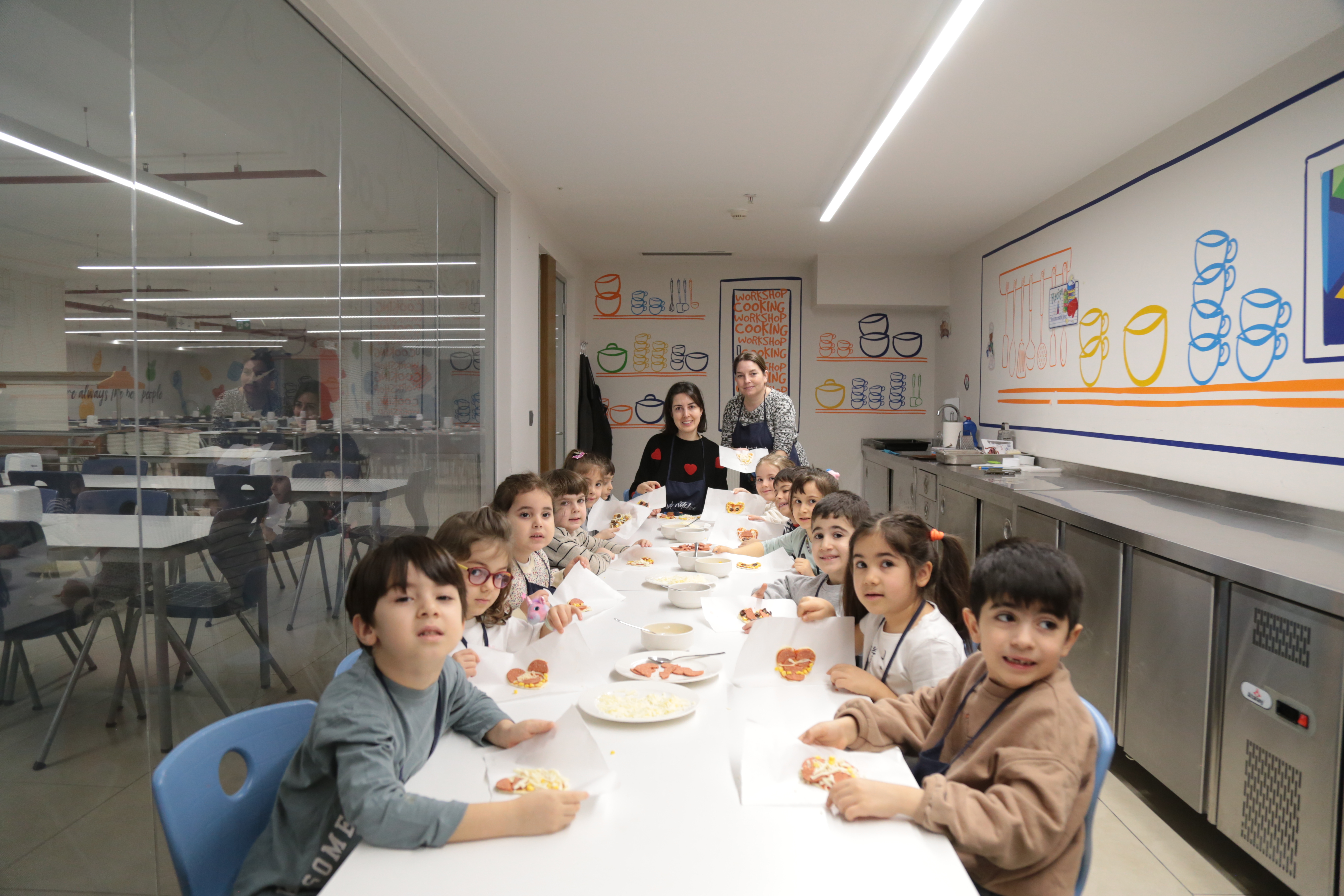 ide Mutfak Atölyesinde Sevgi Dolu Lezzet: Kalpli Pizzalar