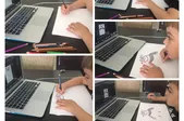 Anaokulu öğrencilerimiz, Çağrı Odabaşı ile Online Okuma ve Çizim Atölyesi”nde!