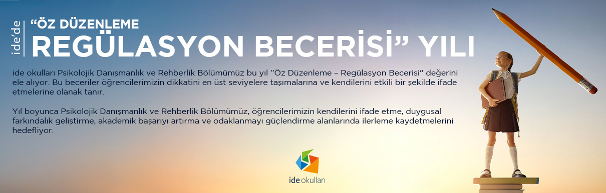 ide'de "Öz Düzenleme ve Regülasyon Becerisi Yılı’’