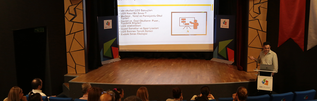 LGS’ye Doğru Bilinçli Adımlar: ide okulları’ndan 8. Sınıf Velilerine Rehberlik Semineri