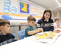 ide Mutfak Atölyesinde Milföy Hamurundan Yeni Yıl Ağacı