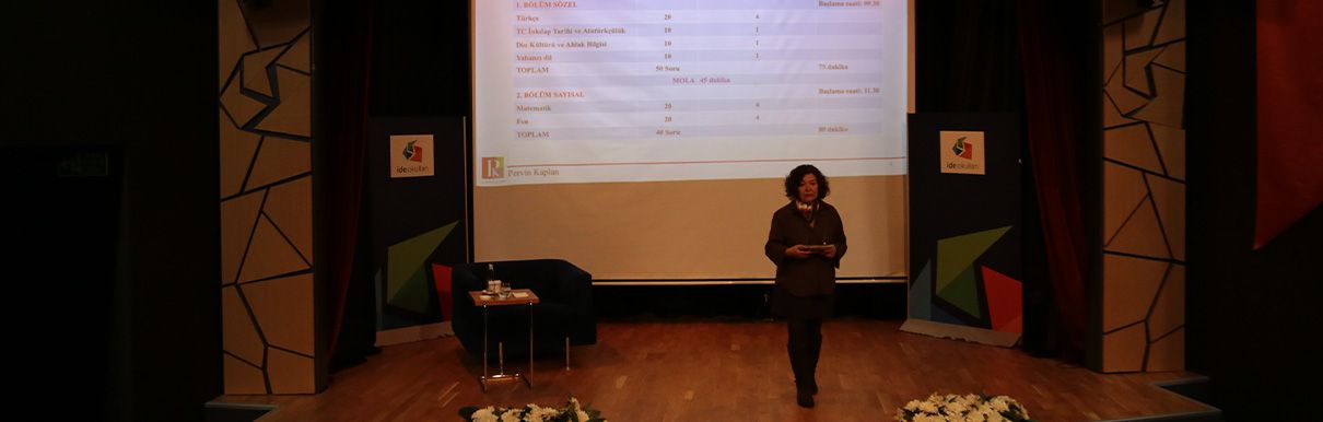 ide okulları’nda Pervin Kaplan ile “LGS’ye Doğru” Semineri