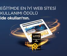 Eğitimde En İyi Web Sitesi Kullanımı ide okulları’nın Oldu.