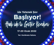 Hadi ide’li Göster Kendini!