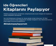 ide Öğrencileri Kitaplarını Paylaşıyor
