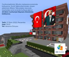 29 Ekim Cumhuriyet Bayramı’nda ideverse’de Buluştuk!